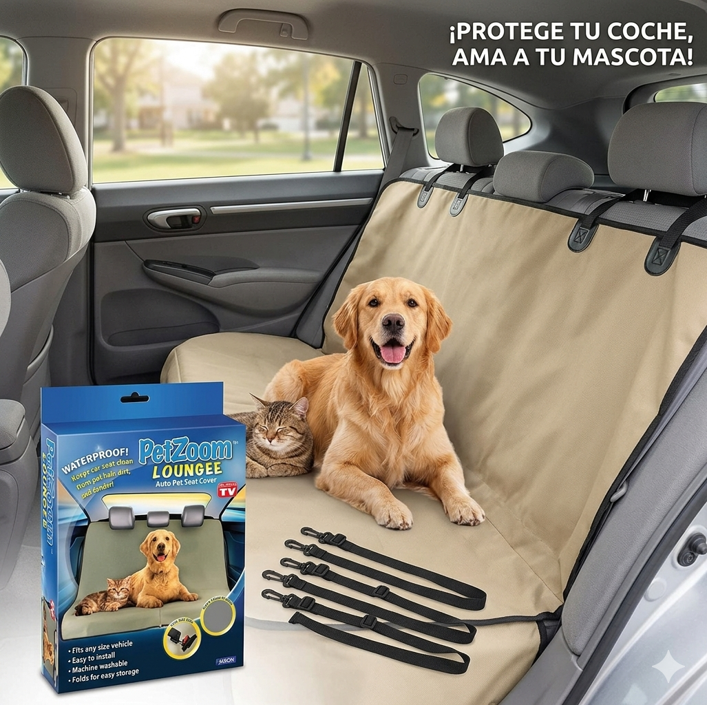 Cubre asiento auto Mascota